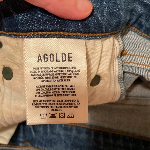 Agolde denim size 28 - Picture 4 of 6